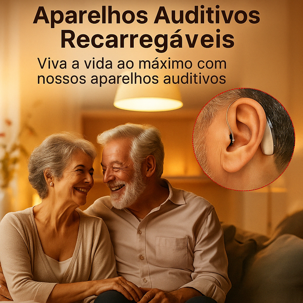 Clarity Pro Max: Aparelho Auditivo Digital Recarregável BTE