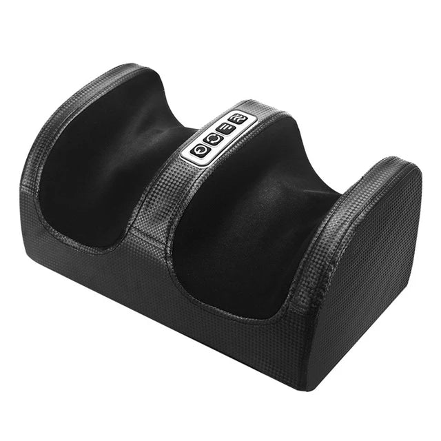 Massageador de Pés Elétrico OrthoRelax™ – Shiatsu 3D com Aquecimento e Alívio Profundo