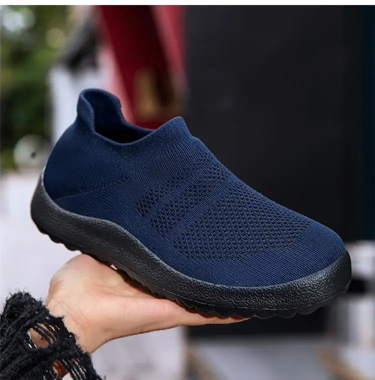 Tênis Ortopédico Feminino confortável, respirável e sem cadarço- Confort Walk Flex™