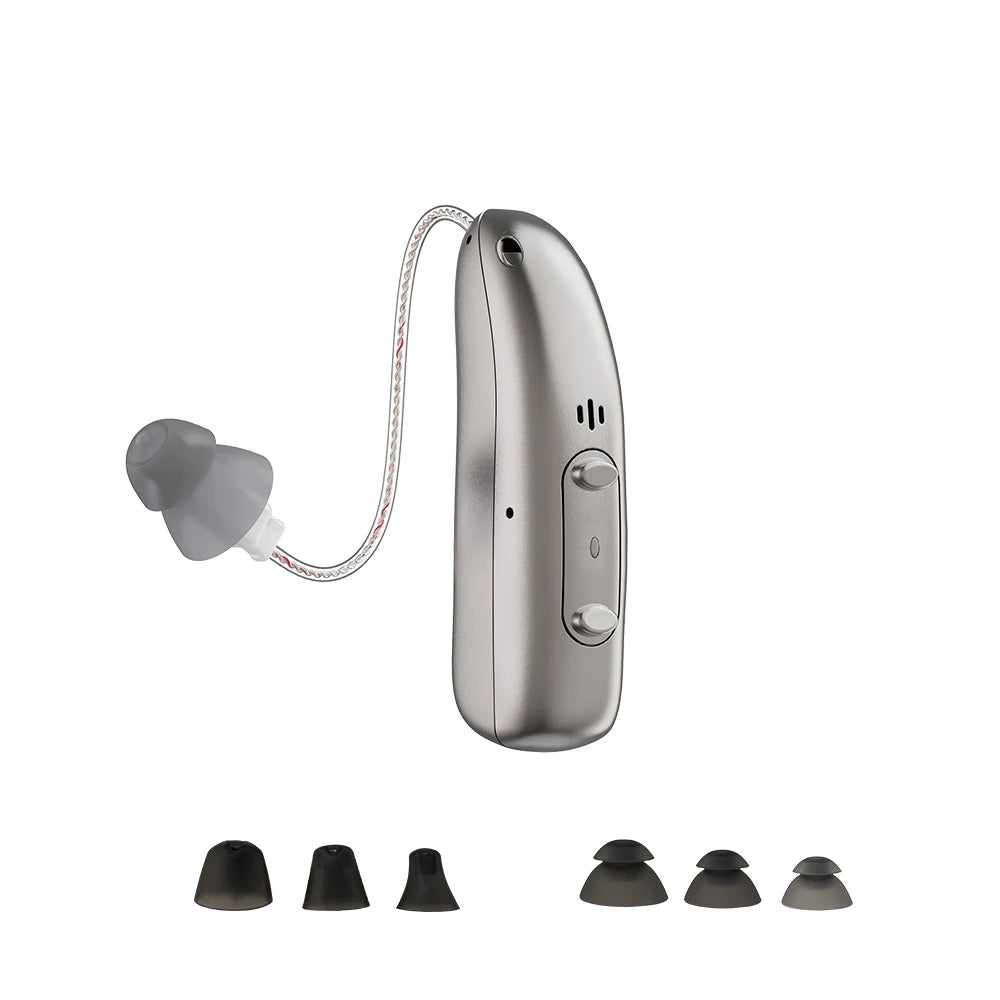 Clarity Pro Max: Aparelho Auditivo Digital Recarregável BTE