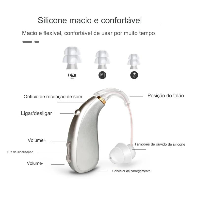 Aparelho Auditivo Digital Recarregável- Chitu Pro™