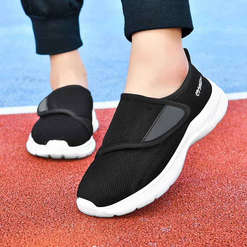 Tênis Ortopédico Masculino para Pés Inchados – Conforto Total com Largura Extra