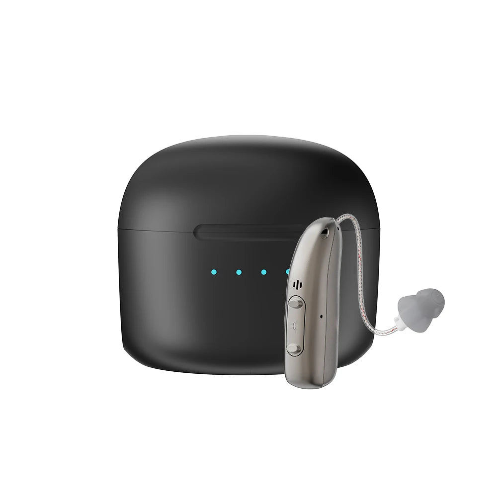 Clarity Pro Max: Aparelho Auditivo Digital Recarregável BTE