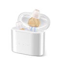 Par de Mini Aparelho Auditivo Recarregável Invisível- Lançamento Original!