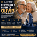 Aparelho Auditivo Digital Recarregável- ClarityPro ORIGINAL (02 UN)
