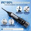 Irrigador Bucal Profissional Mornwell D52 Sem Fio IPX7 Alta Pressão 300ML