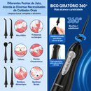 Irrigador Bucal Profissional Mornwell D52 Sem Fio IPX7 Alta Pressão 300ML