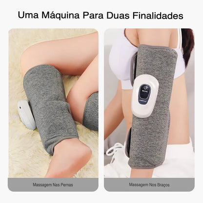Massageador de Pernas e Braços – Relaxamento e Bem-Estar em Casa