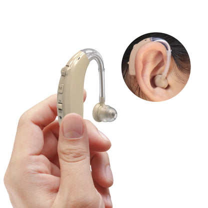 Aparelho Auditivo Bluetooth Recarregável – 16 Canais, Cancelamento de Ruído e Conforto Total
