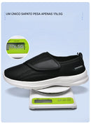 Tênis Ortopédico Masculino para Pés Inchados – Conforto Total com Largura Extra