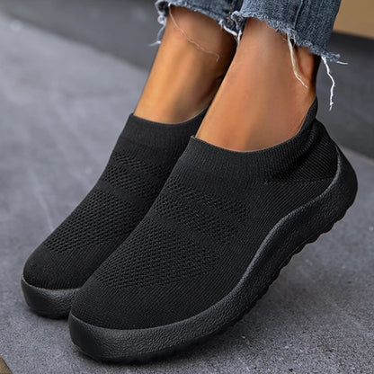 Tênis Ortopédico Feminino confortável, respirável e sem cadarço- Confort Walk Flex™