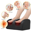 Massageador de Pés Elétrico OrthoRelax™ – Shiatsu 3D com Aquecimento e Alívio Profundo