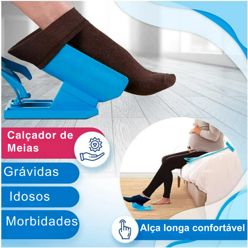 Calçador de Meias- Confort Pro™ + Brinde!