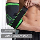Kit- 02 Cotoveleiras Ajustável Alta Compressão Ortopédica- Confort Pro
