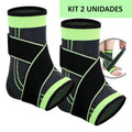 Kit- 02 Tornozoleiras Premium de Compressão- Confort Pro