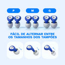 Tampão de Ouvido Anti-Ronco Lavável- SleepPro