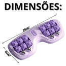 Rolo Massageador de Pés Profissional – Alívio Imediato para Dores e Tensão