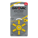 Pilha para Aparelho Auditivo A10- 30 Unidades