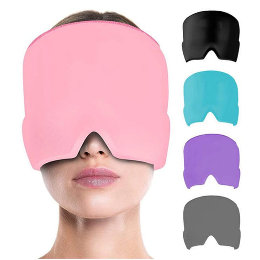Kit 02 Toucas Terapêuticas de Gel – Alívio Imediato para Dores de Cabeça e Enxaqueca
