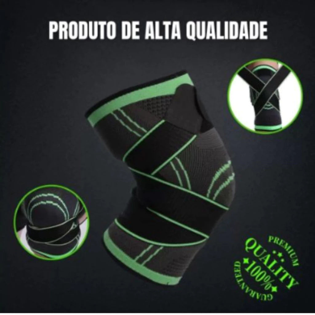 Kit- 02 Joelheiras de Compressão Ortopédica- OrtoFlex™