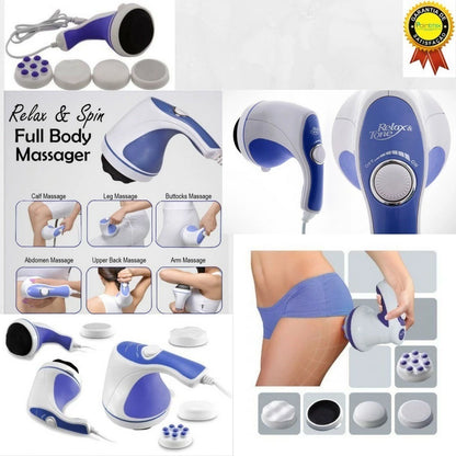 Drenagem Linfática Massageador Orbital Spin Relax Premium