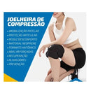 Joelheira de Compressão Ortopédica Articulada- FlexComfort Lançamento!